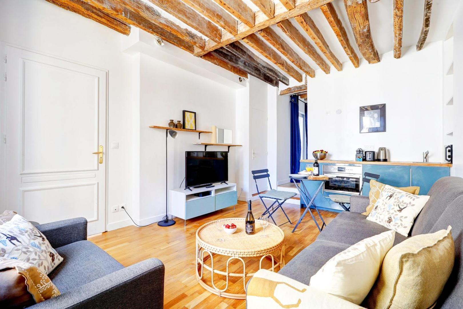 Bluestay 283 - Superbe Appartement Dans Le Marais Paris Exterior photo